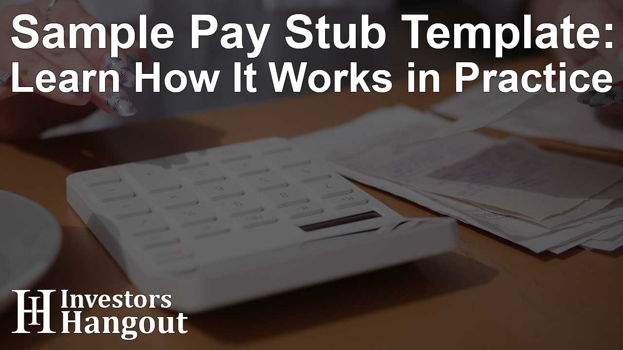 Sample Pay Stub Template: Learn How It Works in Practice - Article Image