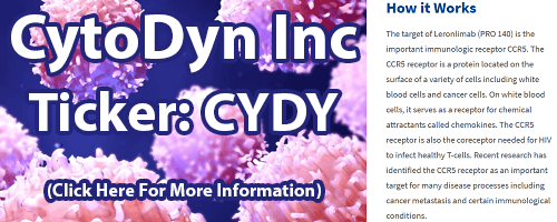 CYDY Stock Message Board