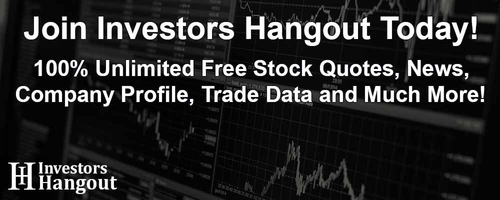 Join Investors Hangout Stock Message Boards Today 2024!