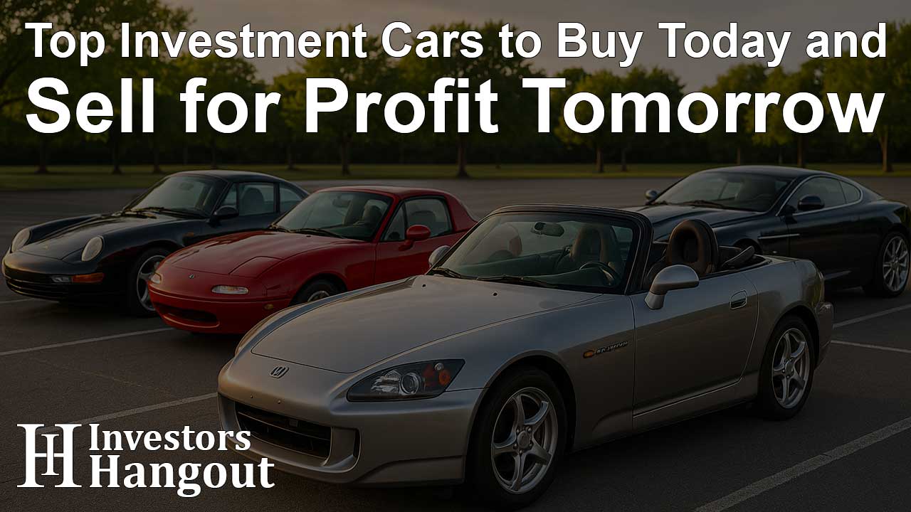 Top Investment Cars to Buy Today and Sell for Profit Tomorrow