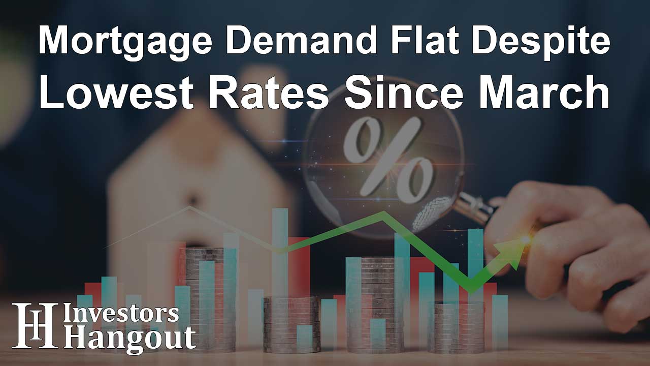 Mortgage Demand Flat Despite Lowest Rates Since March