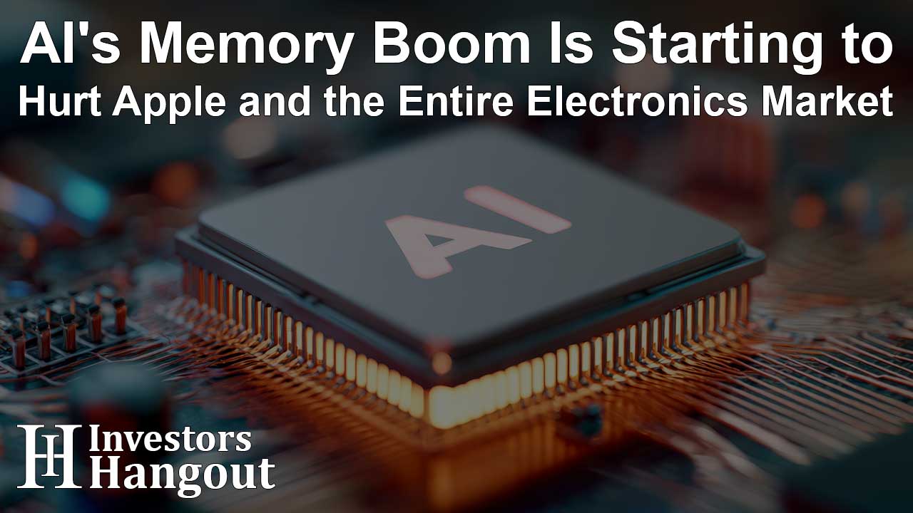 AI's Memory Boom Is Starting to Hurt Apple and the Entire Electronics Market