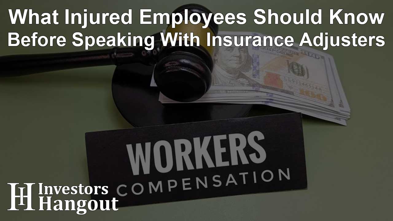 What Injured Employees Should Know Before Speaking With Insurance Adjusters