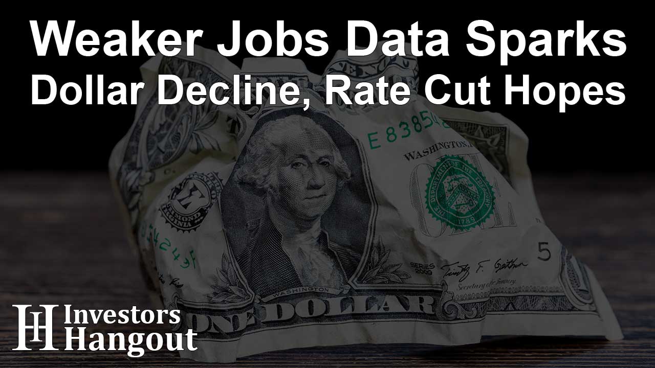 Weaker Jobs Data Sparks Dollar Decline, Rate Cut Hopes