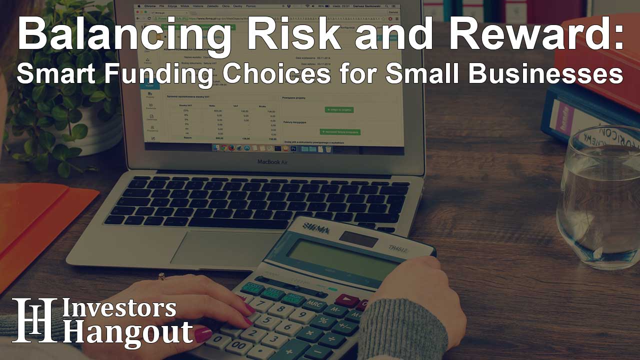 Balancing Risk and Reward: Smart Funding Choices for Small Businesses