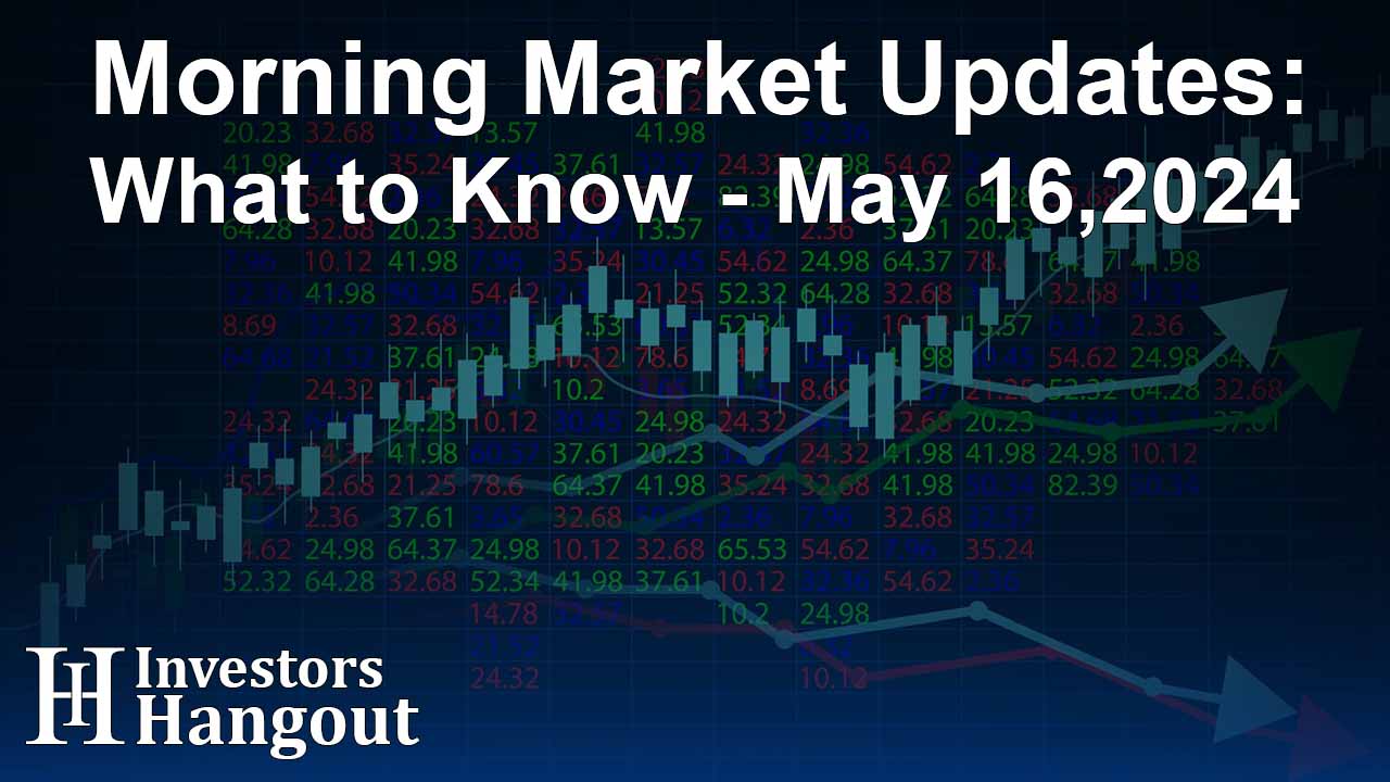 Morning Market Updates: What to Know - May 16,2024