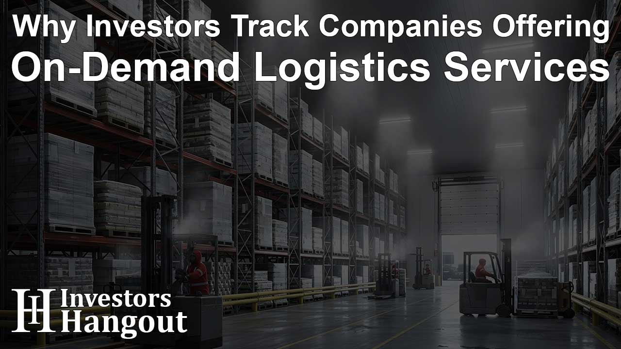 Why Investors Track Companies Offering On-Demand Logistics Services