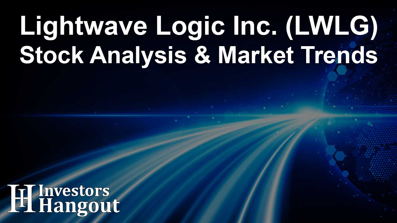 Lightwave Logic Inc. (LWLG) Stock Analysis & Market Trends - Article Image