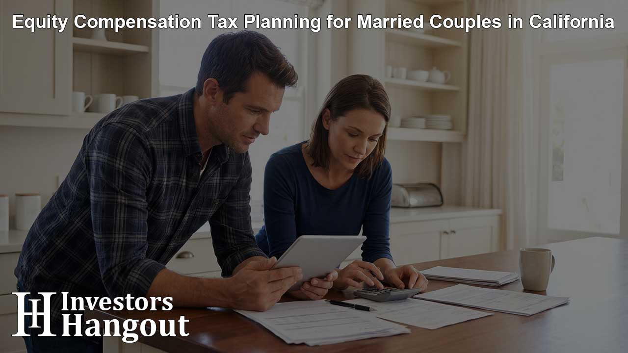 Equity Compensation Tax Planning for Married Couples in California
