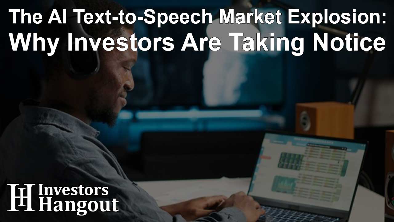 The AI Text-to-Speech Market Explosion: Why Investors Are Taking Notice