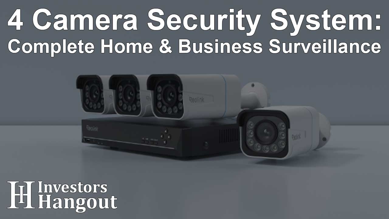 4 Camera Security System: Complete Home & Business Surveillance