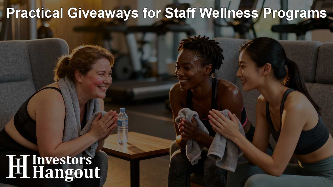 Practical Giveaways for Staff Wellness Programs