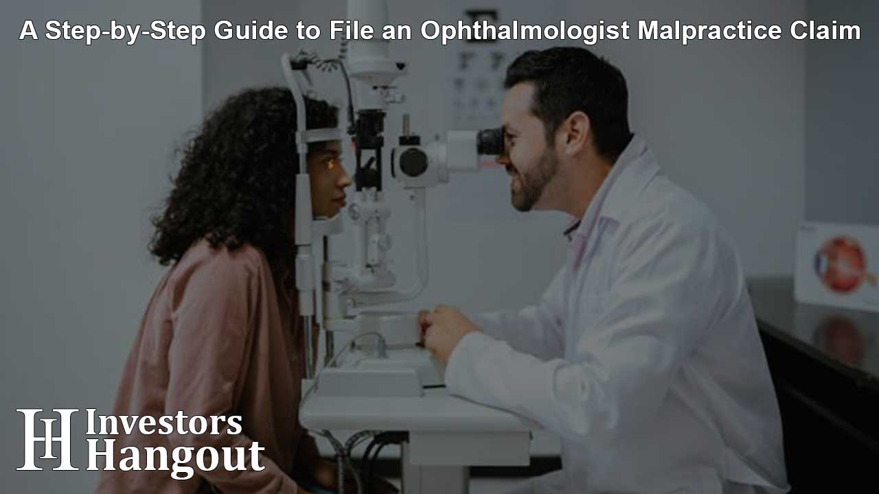 A Step-by-Step Guide to File an Ophthalmologist Malpractice Claim
