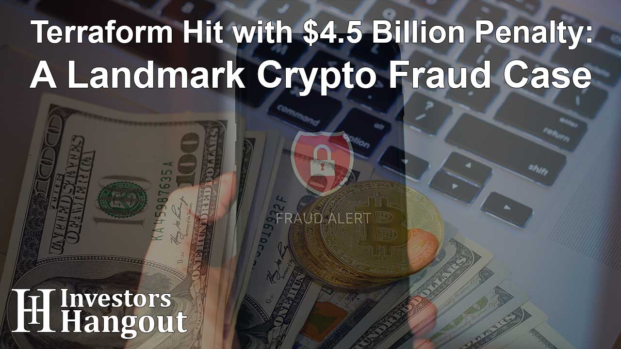 Terraform Hit with $4.5 Billion Penalty: A Landmark Crypto Fraud Case