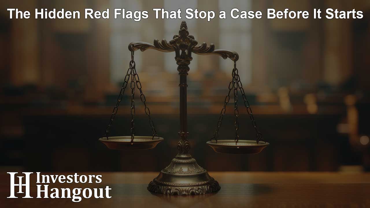 The Hidden Red Flags That Stop a Case Before It Starts