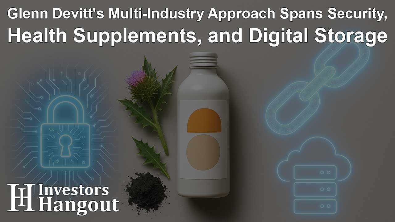 Glenn Devitt's Multi-Industry Approach Spans Security, Health Supplements, and Digital Storage - Article Image
