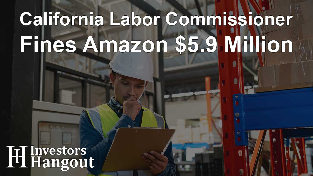 California Labor Commissioner Fines Amazon $5.9 Million - Article Image