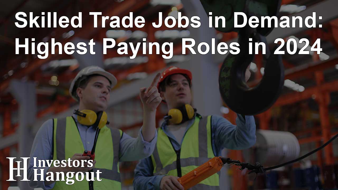 Skilled Trade Jobs in Demand: Highest Paying Roles in 2024