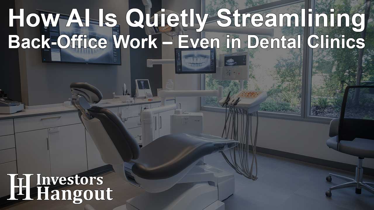 How AI Is Quietly Streamlining Back-Office Work – Even in Dental Clinics
