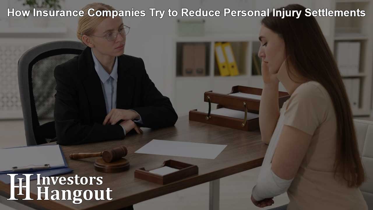How Insurance Companies Try to Reduce Personal Injury Settlements