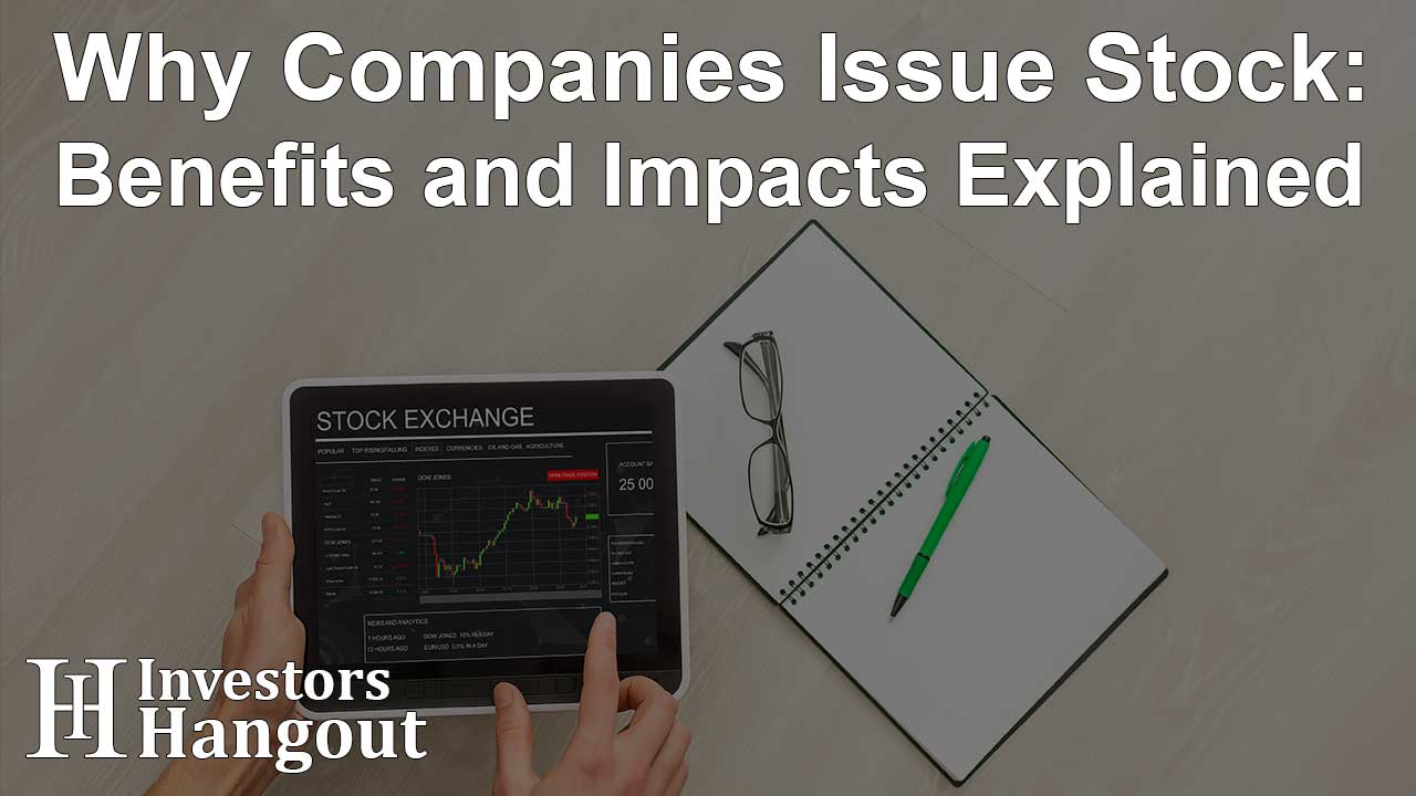 Why Companies Issue Stock: Benefits and Impacts Explained