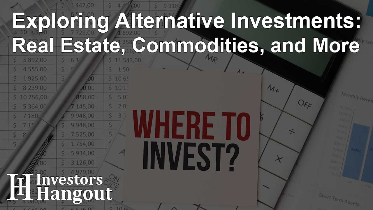 Exploring Alternative Investments: Real Estate, Commodities, and More