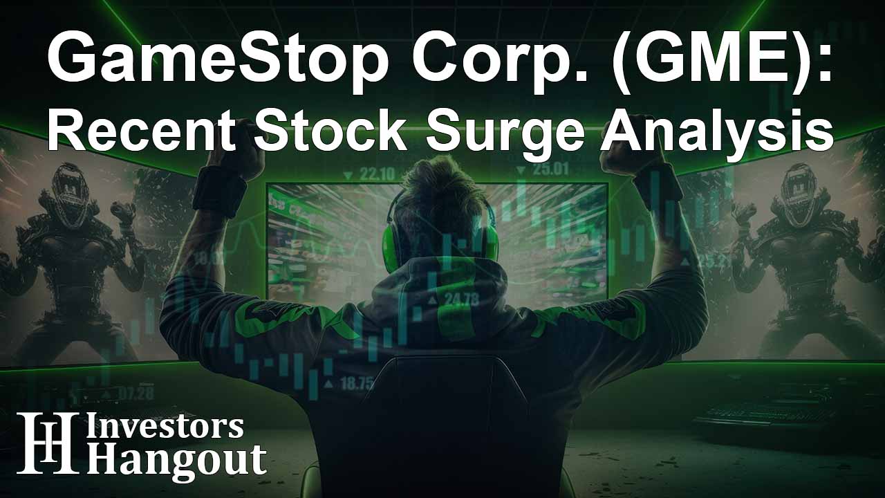 GameStop Corp. (GME): Recent Stock Surge Analysis