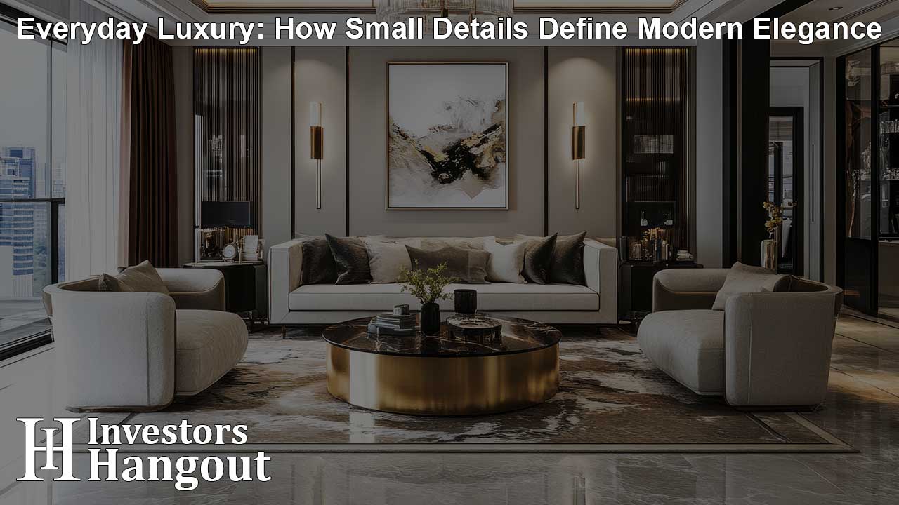 Everyday Luxury: How Small Details Define Modern Elegance