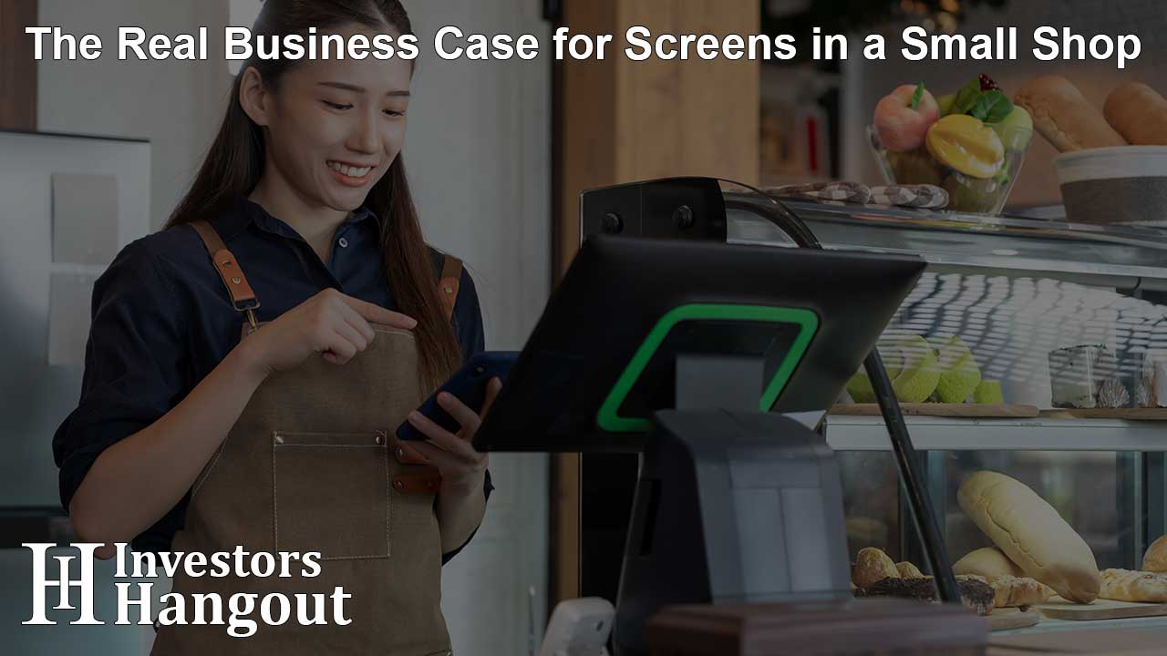 The Real Business Case for Screens in a Small Shop