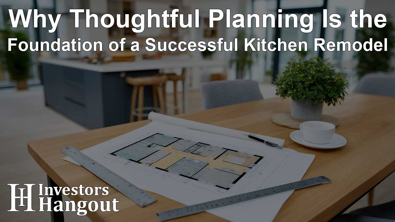 Why Thoughtful Planning Is the Foundation of a Successful Kitchen Remodel