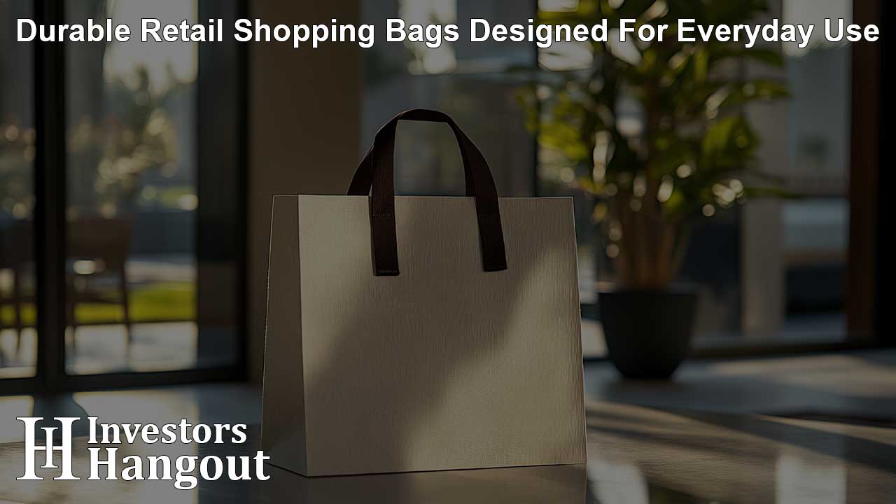 Durable Retail Shopping Bags Designed For Everyday Use