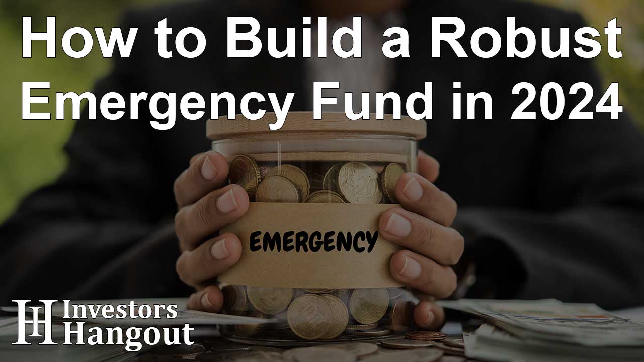 How to Build a Robust Emergency Fund in 2024