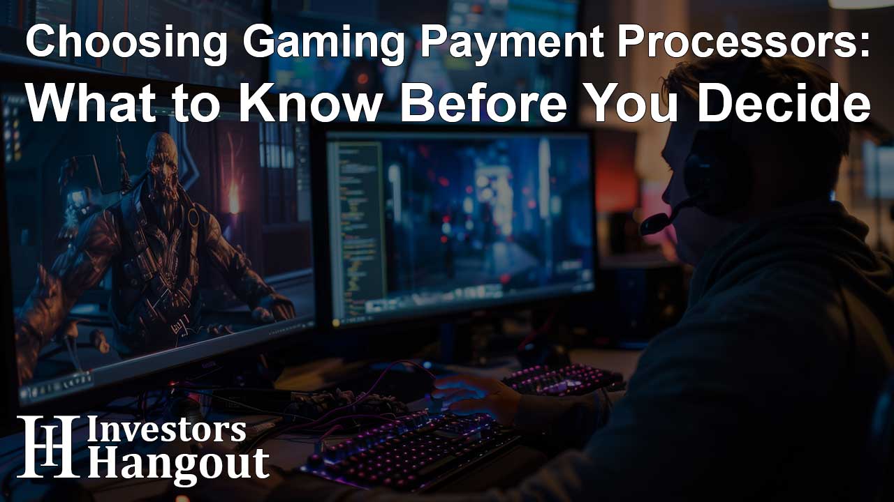 Choosing Gaming Payment Processors: What to Know Before You Decide