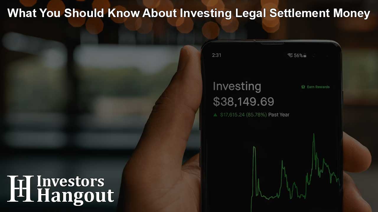 What You Should Know About Investing Legal Settlement Money