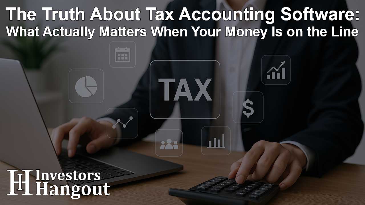 The Truth About Tax Accounting Software: What Actually Matters When Your Money Is on the Line