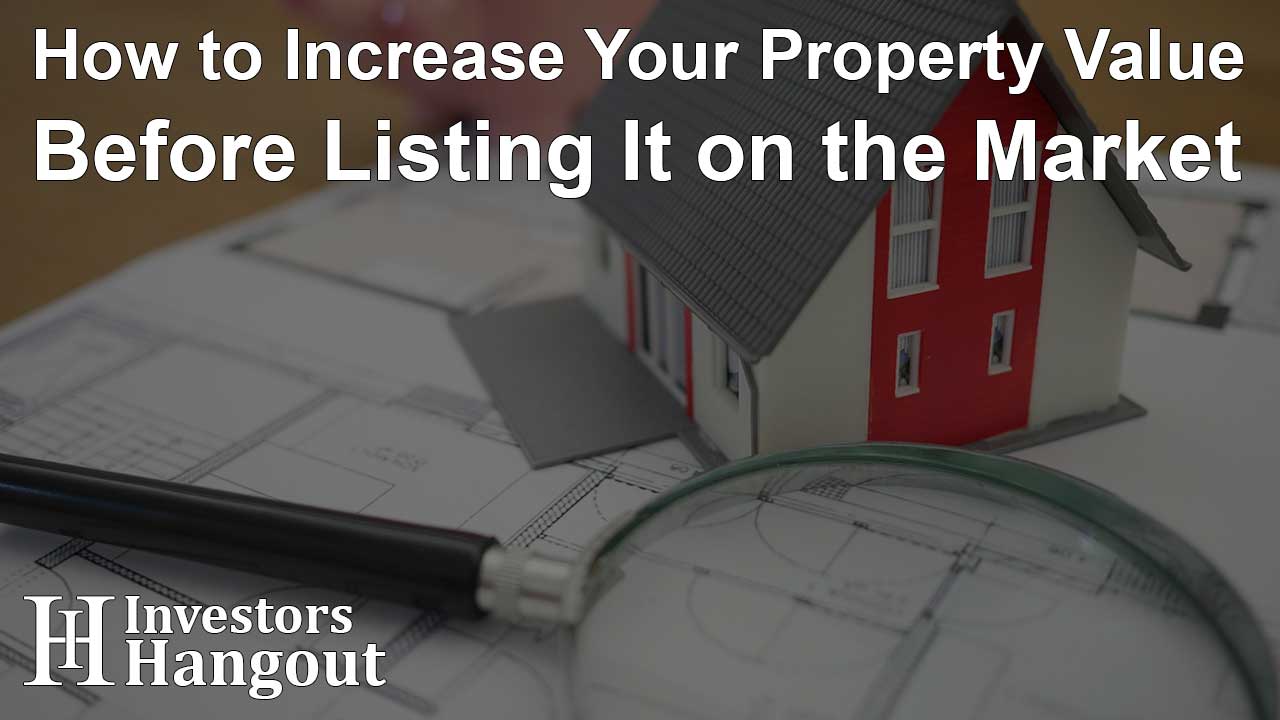 How to Increase Your Property Value Before Listing It on the Market