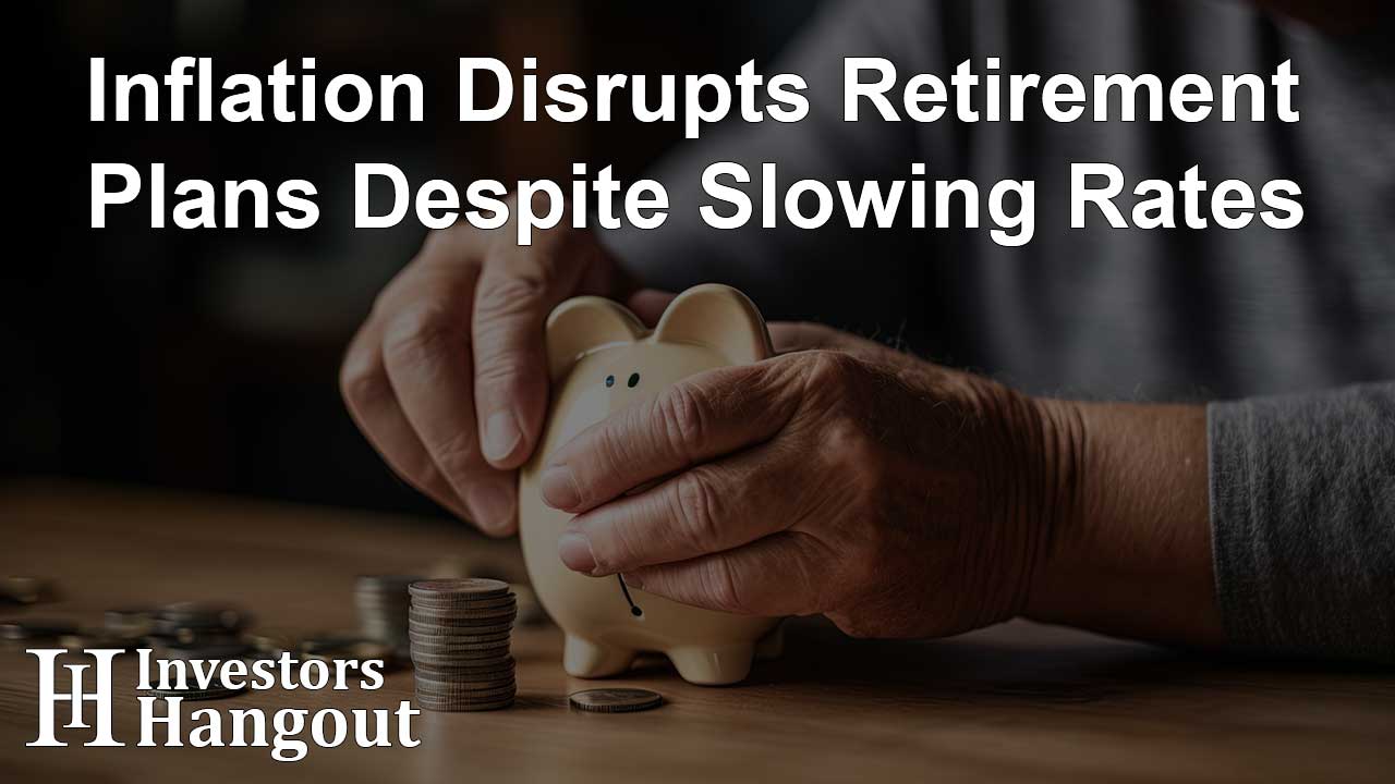 Inflation Disrupts Retirement Plans Despite Slowing Rates