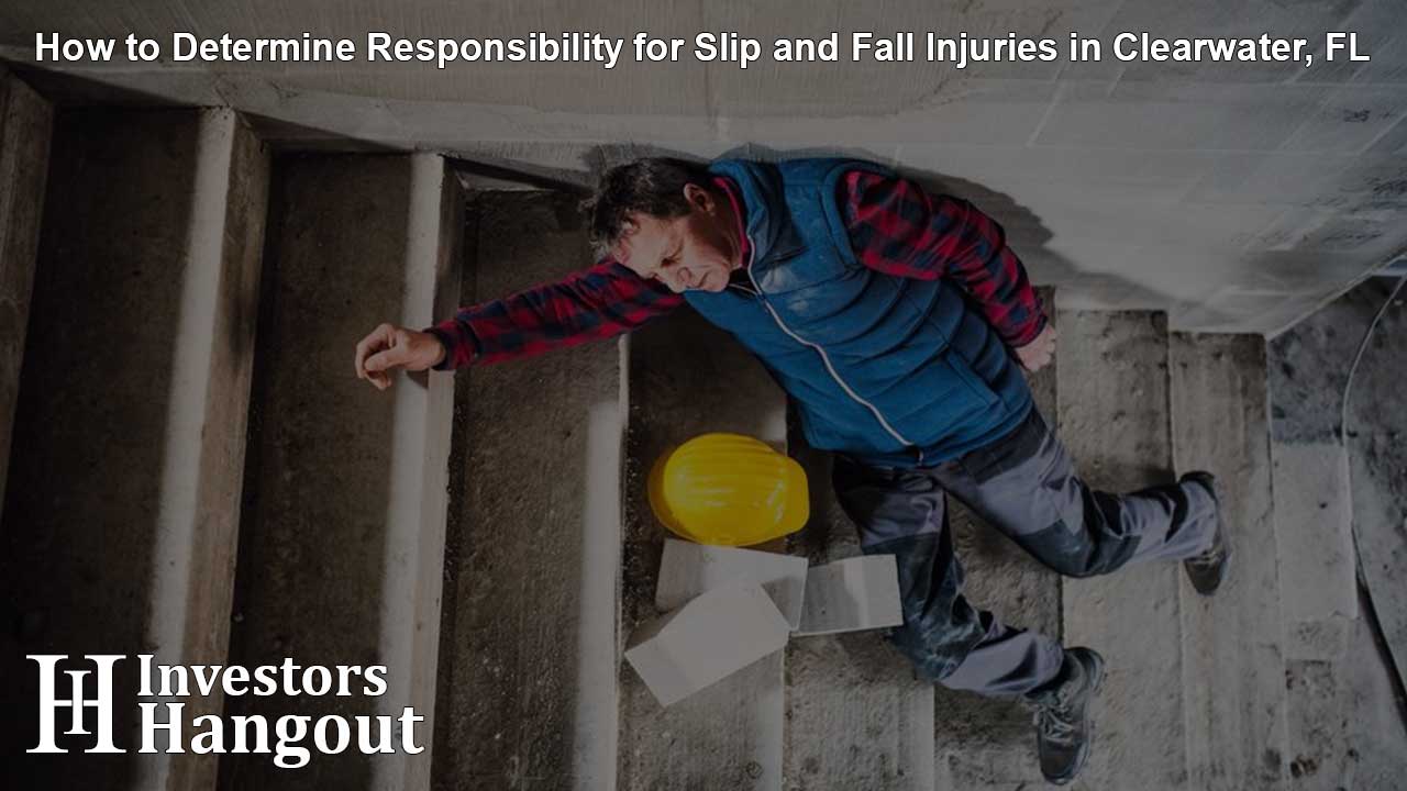 How to Determine Responsibility for Slip and Fall Injuries in Clearwater, FL