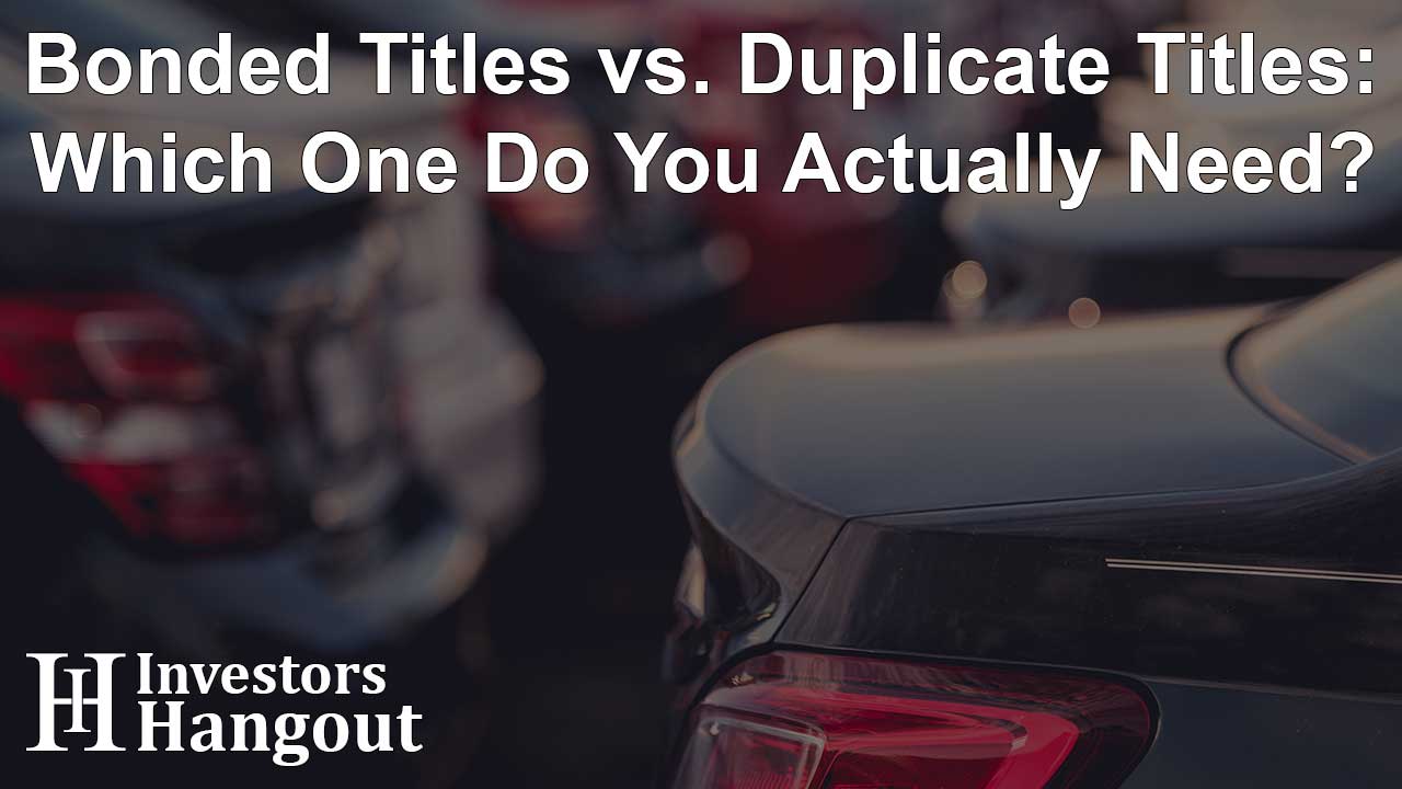 Bonded Titles vs. Duplicate Titles: Which One Do You Actually Need?