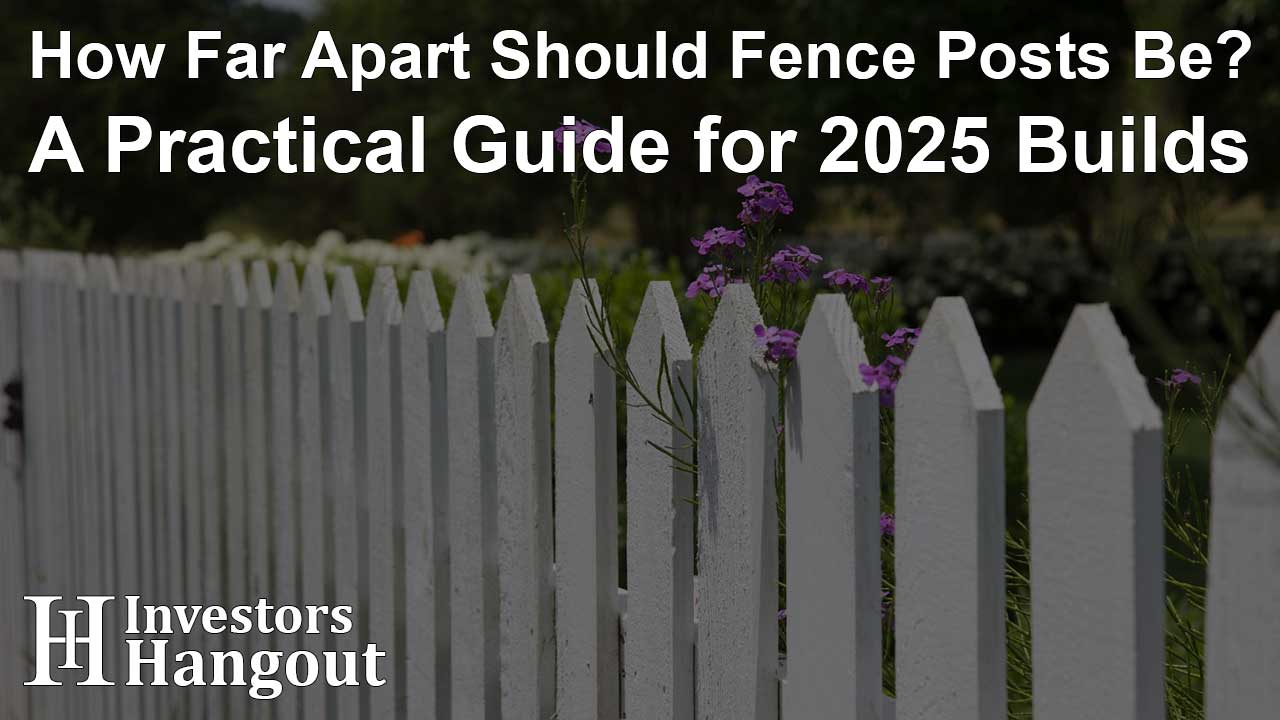 How Far Apart Should Fence Posts Be? A Practical Guide for 2025 Builds - Article Image