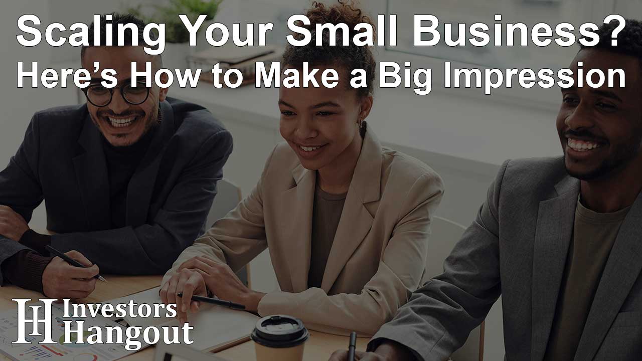 Scaling Your Small Business? Here’s How to Make a Big Impression