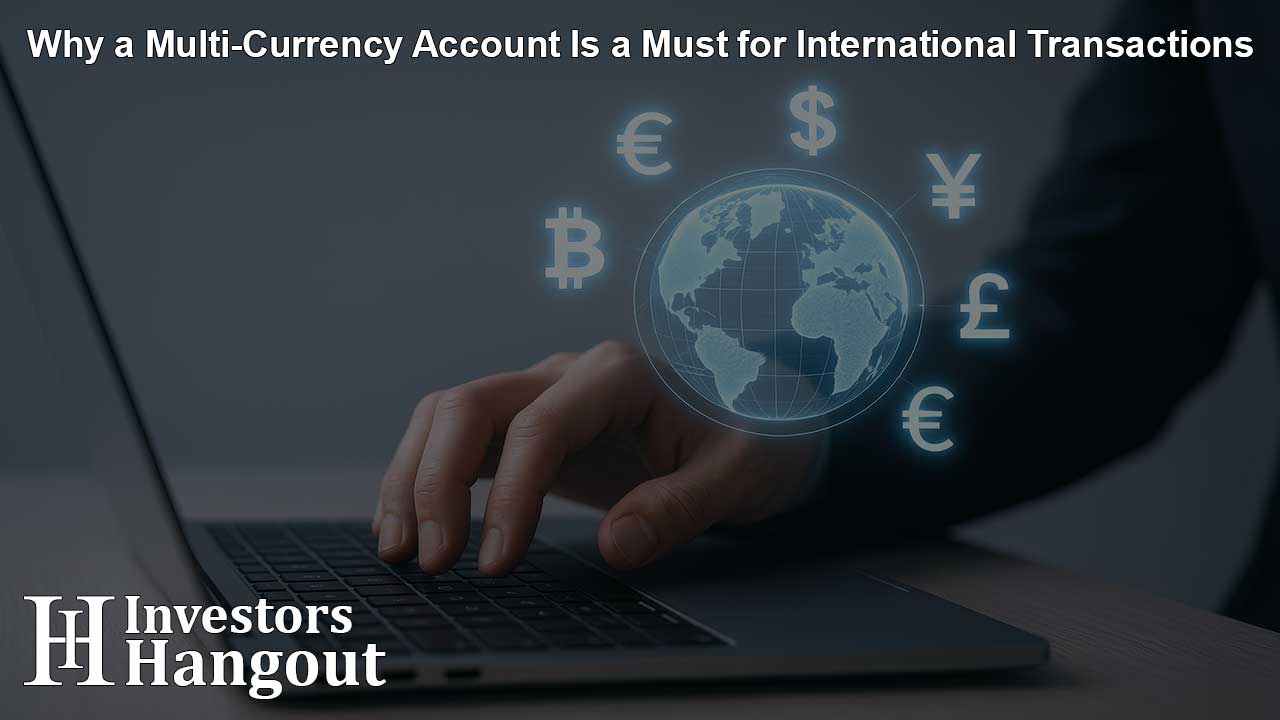 Why a Multi-Currency Account Is a Must for International Transactions