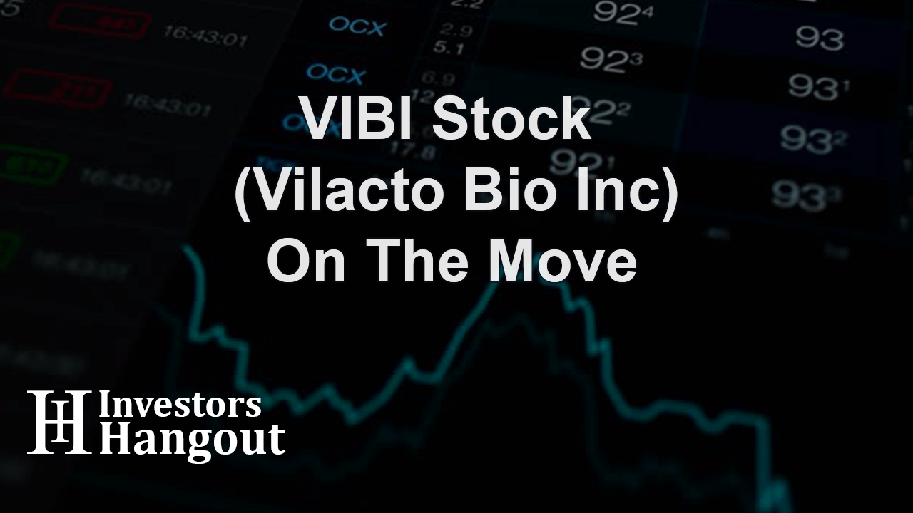 VIBI Stock (Vilacto Bio Inc) On The Move