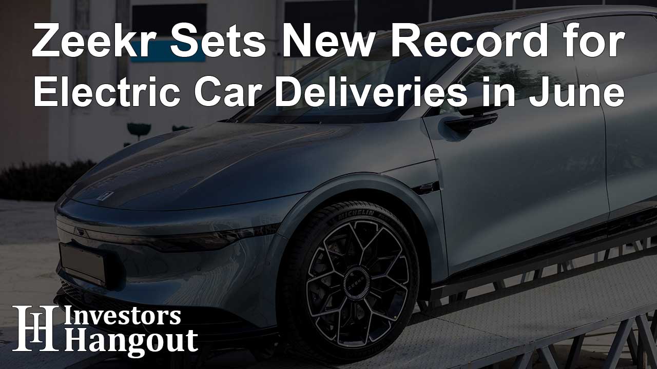 Zeekr Sets New Record for Electric Car Deliveries in June - Article Image