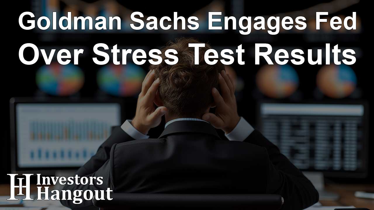 Goldman Sachs Engages Fed Over Stress Test Results - Article Image