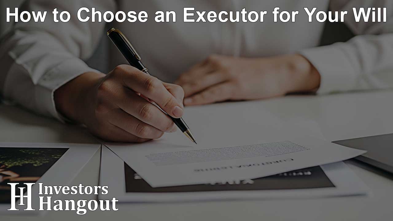 How to Choose an Executor for Your Will