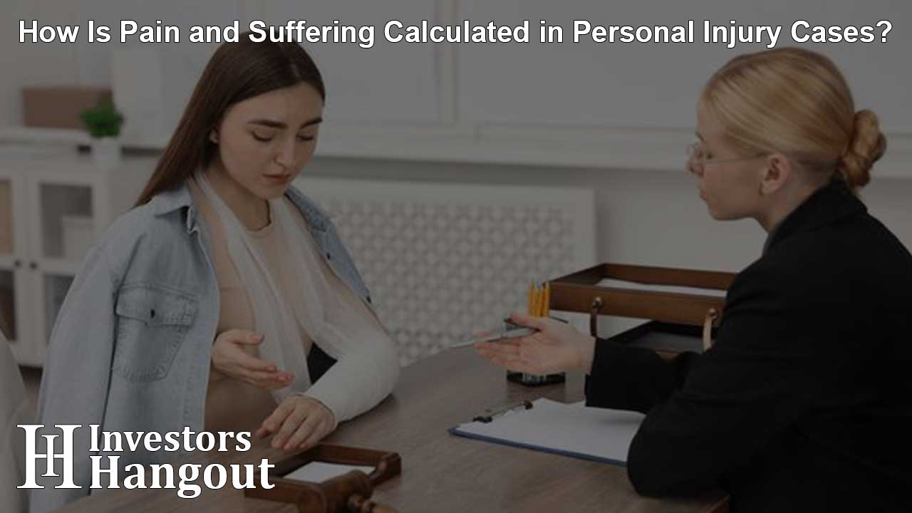 How Is Pain and Suffering Calculated in Personal Injury Cases?
