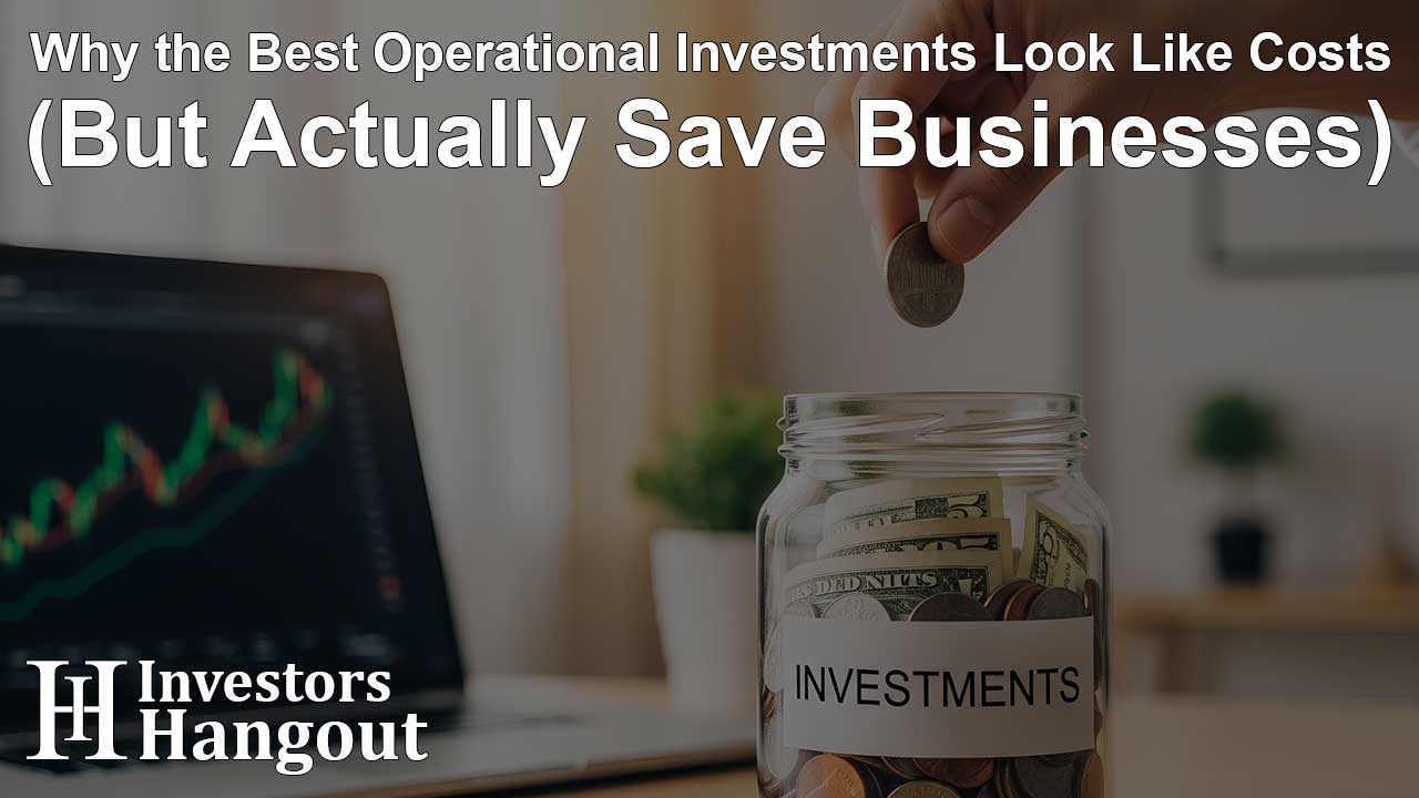 Why the Best Operational Investments Look Like Costs (But Actually Save Businesses)