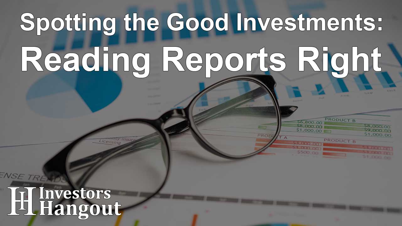 Spotting the Good Investments: Reading Reports Right - Article Image