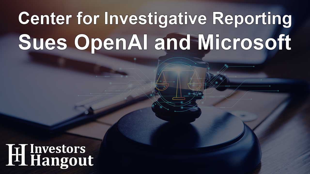Center for Investigative Reporting Sues OpenAI and Microsoft